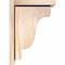 Ekena Millwork Newport Smooth Corbel w/Backplate, Douglas Fir, 7 1/2"W x 10"D x 14"H COR08X10X14NEW01SDF - alternate 2